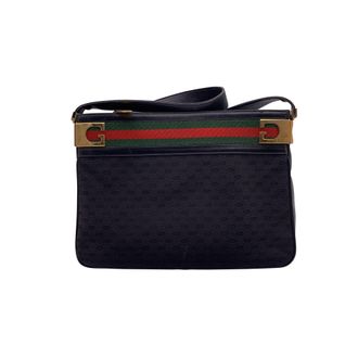 Gucci Gucci Vintage stoffen schoudertas