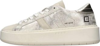 D.A.T.E. Sneakers - Dames - Sneakers - Grijs - 41 EU - Leer - Schoenen