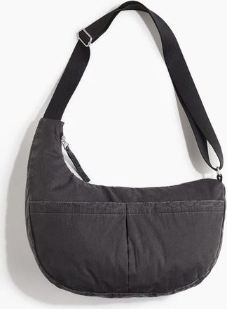 H&M Denim Crossbody Bag in Dark Gray at Nordstrom