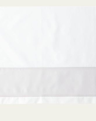 SFERRA Modern Sateen Applique King Pillowcase