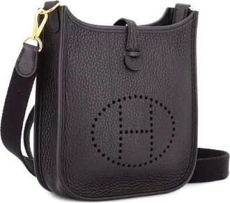 Herm&egrave;s Evelyne Bag Gen III Clemence TPM crossbody bag - Zwart