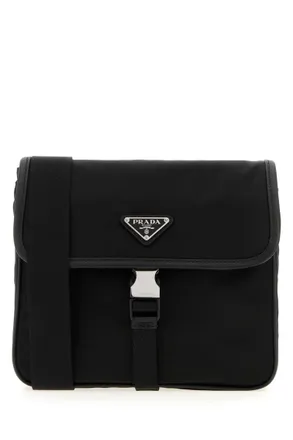 Prada Black Logo Crossbody Bag