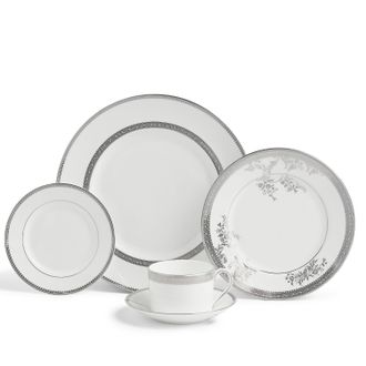 Vera Wang Wedgwood Vera Wang Lace Dinnerware Set, 5 Pieces
