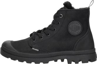 Palladium Pampa Hi Zip L - Dames - Veterlaarzen - Zwart - 37 EU - Schoenen