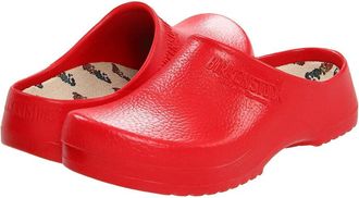 Birkenstock Super Birki by Birkenstock Clog Shoes Red : EU 38 (US Mens 5-5.5 - US Womens 7-7.5) Regular, Synthetic
