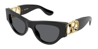 Valentino VG0053S 001 Womens Sunglasses Black Size 55