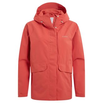 Craghoppers Dames/Dames Caldbeck ll Waterdichte Jas (Compote Rood)