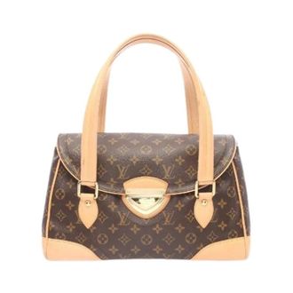 Louis Vuitton Pre-owned Beverly Monogram Schoudertas - Dames - Pre-owned - Bruin - Maat: ONE Size Leer