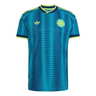 adidas Colombia 2026 Away Authentic Jersey Asia Sizing Mystery Petrol Team Navy Blue JL6973