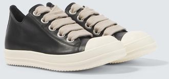 Rick Owens Zapatillas Jumbolace de piel
