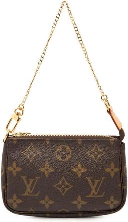 Louis Vuitton Pre-owned Handbags, female, Brown, Size: ONE SIZE Pre-owned Printed Mini Bag