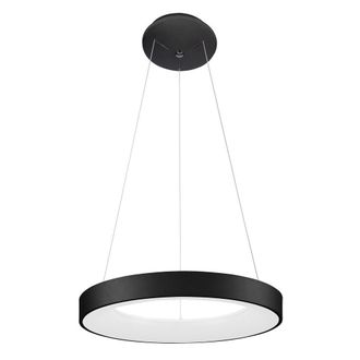 Netlighting Modern LED Hanging Pendant Black Warm White 3000K 2200lm