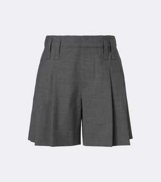 Brunello Cucinelli Wool-blend shorts