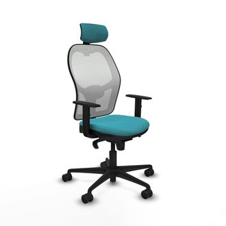 Piqueras y Crespo Silla De Oficina Con Cabecero Piqueras Y Crespo 1d036n2 Turquesa