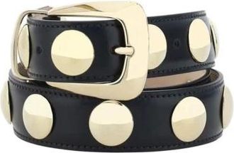 Khaite Dames, Accessoires, Zwart, Maat: 85 CM Leer