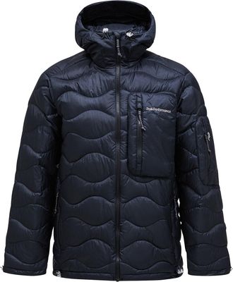 Peak Performance Mens Helium Utility Down Hood Jacket Black XXL