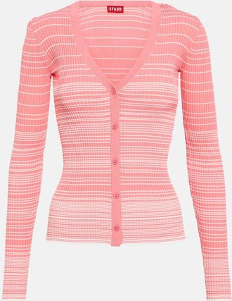 Staud Striped cardigan