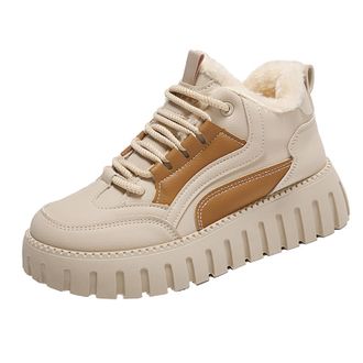 Generic Ladies Wide fit Shoes Trainers for Women Plush Vegan Comfort Trainers for Tourism All Day Cushioning Sightseeing Theme Parks Long Hours on Womens Size