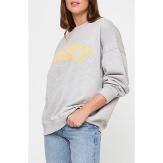 L*Space Legend Cover-Up Sweatshirt in Heather Grey at Nordstrom Rack, Size X-Large