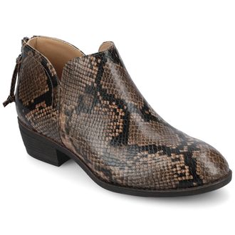 Journee Collection Womens Wide Width Livvy Booties