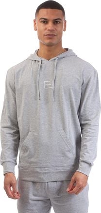 HUGO BOSS Hugo Heren Laze Overhead Lounge Hoodie (Grijs)