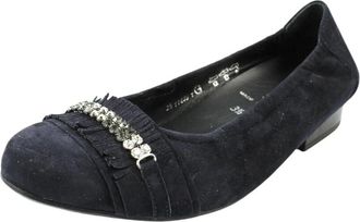 Semler Fabia Ballerina - Dames - Schoenen - Blauw - Maat: 35 1/2 EU Leer