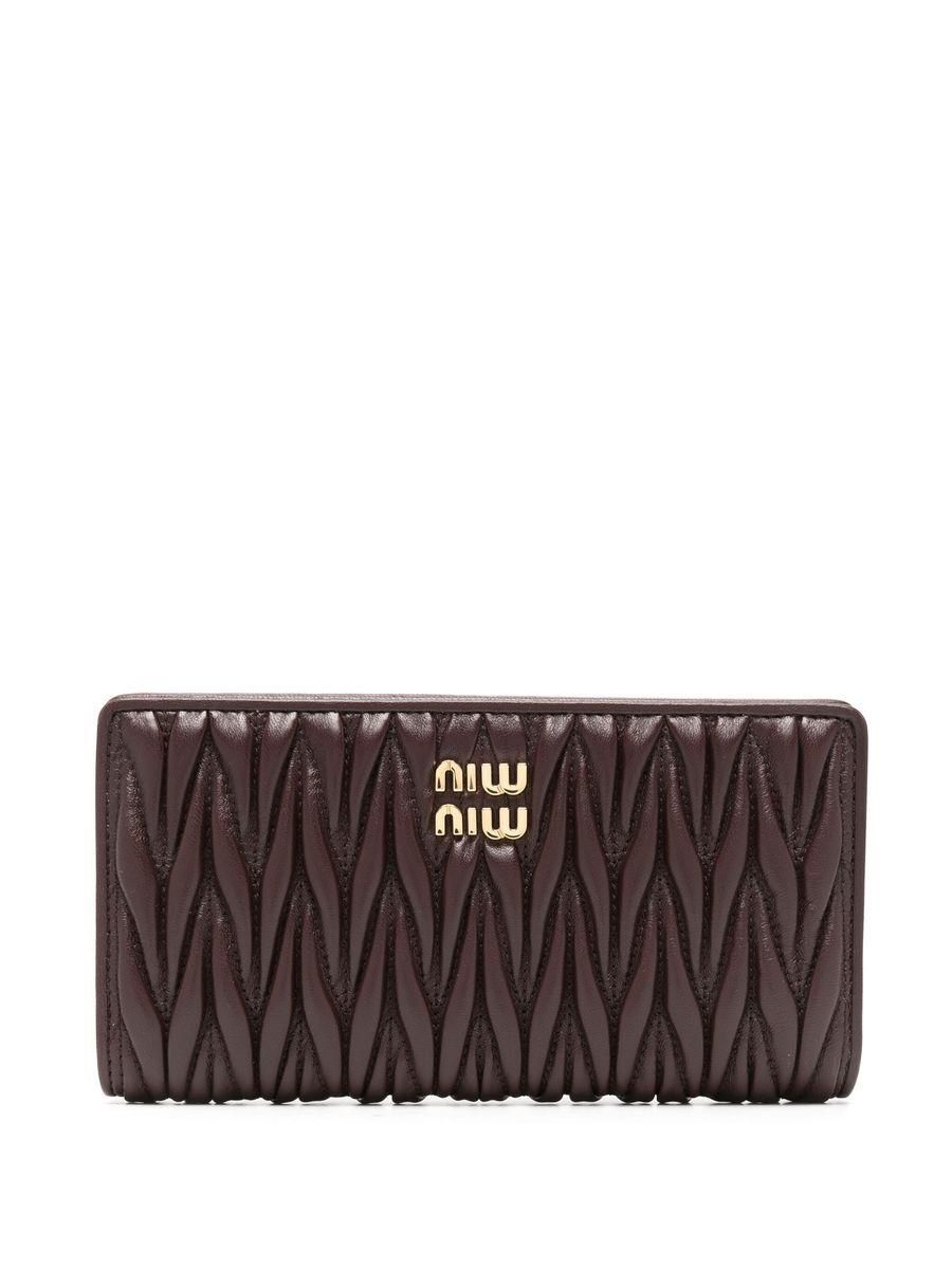 小物 MIU MIU Leather Wallet coin case Miu Miu Coin Purses − Sale: up to −23% | Stylight