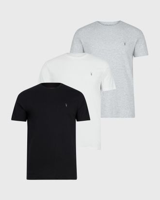 AllSaints Tonic Crew Ramskull T-Shirts 3 Pack