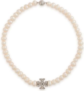 Tory Burch Kira Pearl Necklace - One Size