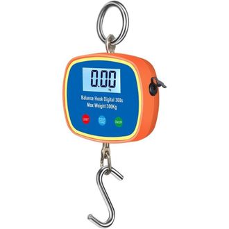 OEM B&aacute;scula De Gr&uacute;a Con Pantalla Lcd Digital Dual, 0,05-300 Kg, Port&aacute;til, Industrial, Electr&oacute;nica, Resistente, Con Gancho De Gr&uacute;a, Conversi&oacute;n, M&uacute;ltiples F