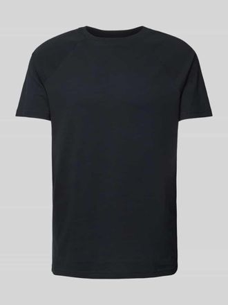 Review T-Shirt mit Raglanärmeln in Black, Größe XL