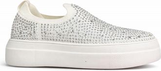 Corkys Footwear Womens Swank Slip On Sneaker In White