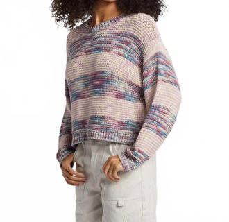 Billabong Fade Out Pullover Sweater In Blue Shadow