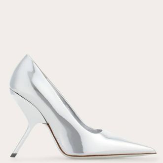 Ferragamo Eva Patent Leather Pumps, Size 10 C