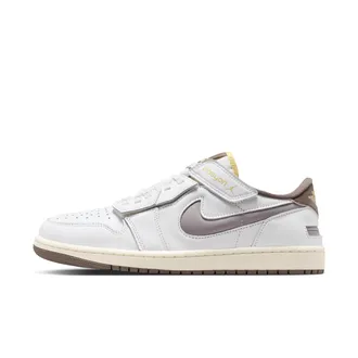 Nike Jordan Mens Air Jordan 1 Low EasyOn Shoes in White | DM1206-106