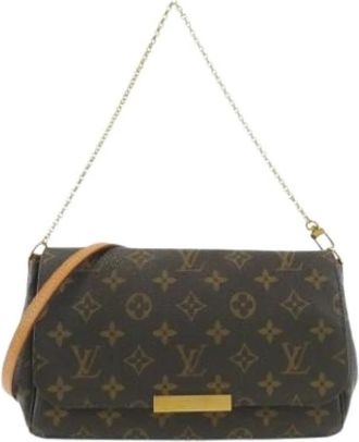 Louis Vuitton Pre-owned Shoulder Bag - Dames - Vintage Schoudertas - Bruin - ONE Size - Vintage