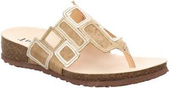 Think Julia Sandal in Beige/Kombi at Nordstrom, Size 10-10.5Us
