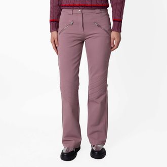 Bally Flared High-Waisted Stretch Pants