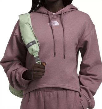 The North Face Evolution Hi-Lo Hoodie In Fawn Grey