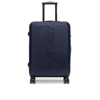 K-Way Medium Blauwe Cabine Trolley - unisex - Handbagage koffer - Blauw - ONE Size - Koffers