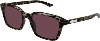Gucci Gg 2078S 003 Zonnebril - Heren - Zonnebrillen - Veelkleurig - 52 MM - Accessoires