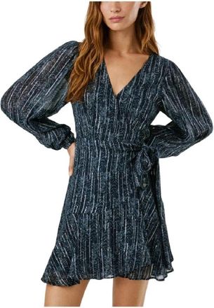 Pepe Jeans London Short Kleedjes - Dames - Korte kleedjes - Blauw - L - Kleedjes