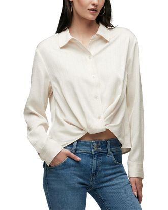 Hudson Hudson Jeans Knotted Button Down Shirt