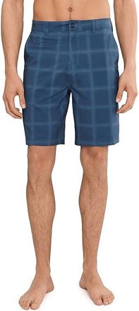Quiksilver Union Print Amphibian 20 Hybrid Shorts Mens Shorts Dark Denim : 34 9, Elastane/Polyester