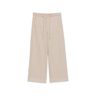 Max Mara Dames, Broeken, Beige, Maat: XS