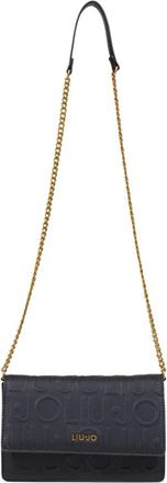 Liu Jo Tassen, Dames, Zwart, ONE Size, Cross Over Bag