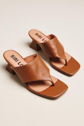 Bibi Lou Zia Heeled Thong Sandals