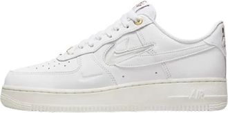 Nike Air Force 1 07 PRM Mens Trainers DQ7664 Sneakers Shoes (UK 12 US 13 EU 47.5, White sail Team red 100)