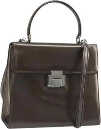 Gucci Pre-owned Handbags, female, Brown, Size: ONE SIZE Pre-owned Vintage Hand Bag
