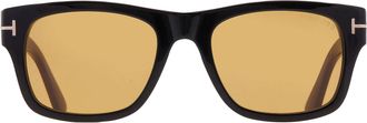 Tom Ford Smith-02 Brown Square Mens Sunglasses FT1303 01E 53